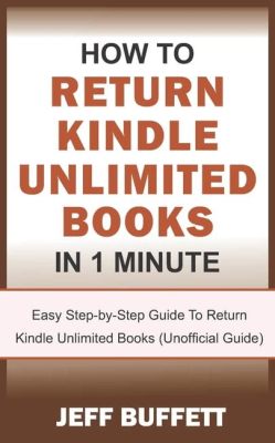 how do i return books on kindle unlimited